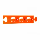 Design Wandmantel Kleiderbügel aus dreifarbigem Plexiglas 2 Stück - Fratack Viadurini