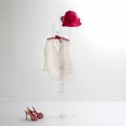 Boden-Kleiderbügel des transparenten Entwurfs des Kaktus transparenten, hergestellt in Italien Viadurini