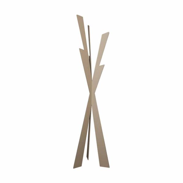 Moderner garderobenständer aus farbigem eisen made in italy - zecchina