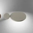 345° drehbare Metall-Wandleuchte Made in Italy - Lumi Viadurini