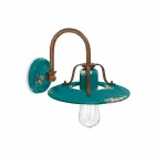 Applikationen Land Strahler aus Metall und Keramik Gladys Ferroluce Viadurini