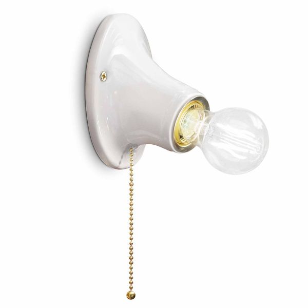 Wandlampe aus keramik von ferroluce trieste
