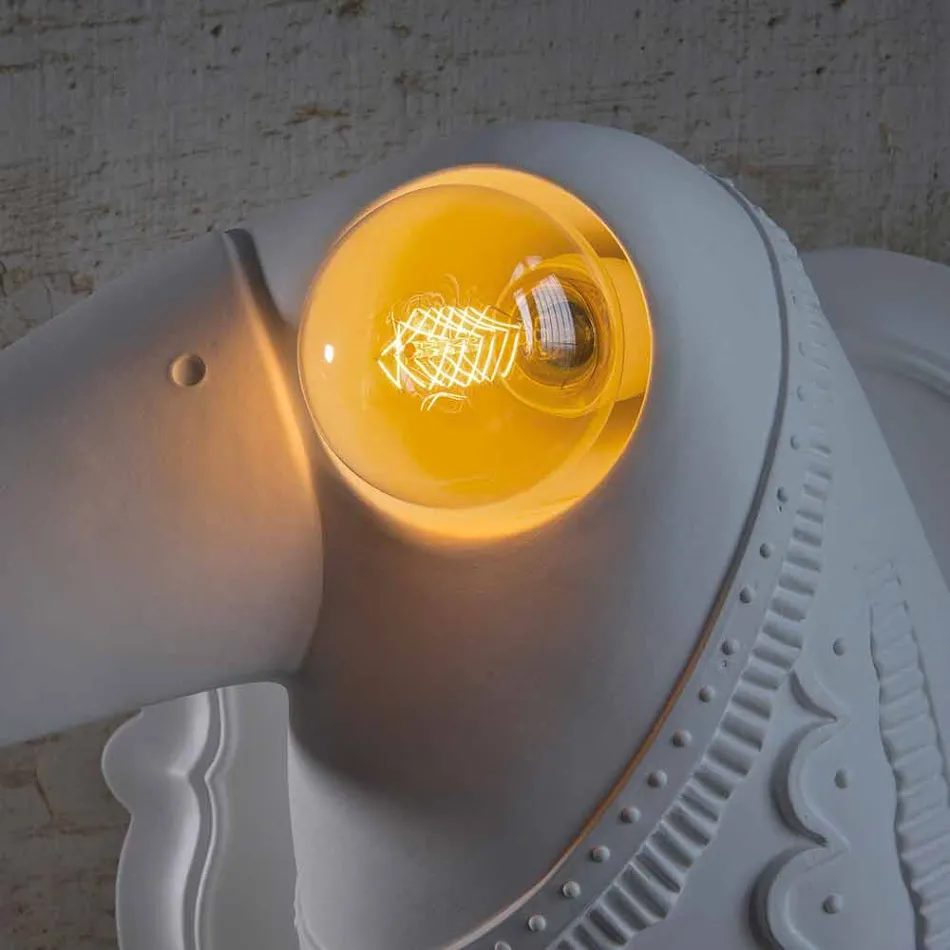 Wandleuchte in mattweißer Keramik Modernes italienisches Design - Tucano Viadurini