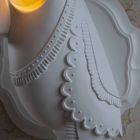 Wandleuchte in mattweißer Keramik Modernes italienisches Design - Tucano Viadurini