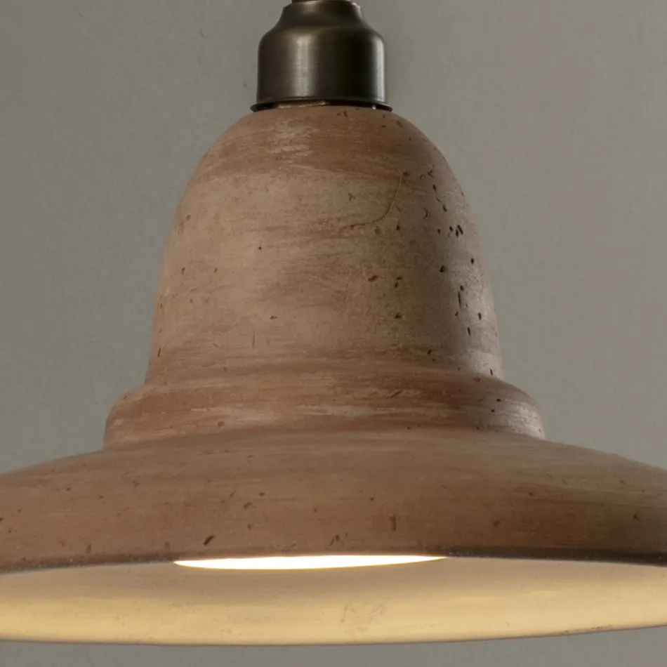 Kunsthandwerkliche Gartenapplikation in Galestro, hergestellt in Italien – Toscot Spoleto Viadurini