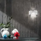 Klassische Applikation in Gold- oder Silbermetall- und Kristallanhängern - Jerome Viadurini