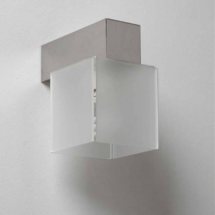 Wandlampe mit modernem Design Schatten, L.11 x P.11cm, Matis Viadurini