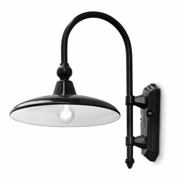 Außenwandleuchte aus aluminium im klassischen design made in italy - campobasso