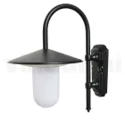 Vintage-Außenwandleuchte aus anthrazitfarbenem Aluminium, hergestellt in Italien – Belen Viadurini