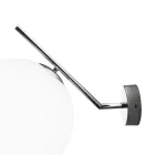 Mundgeblasene Wandleuchte aus venezianischem Glas - Schnee Viadurini