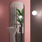 Mundgeblasene Wandleuchte aus venezianischem Glas - Schnee Viadurini