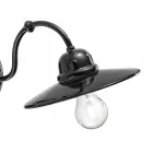 Lampe in glänzend Keramik-Wand Ferroluce Retro Viadurini