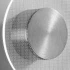 Nora - Wandleuchte aus Metall mit mikrogepunktetem Plexiglasdiffusor Viadurini