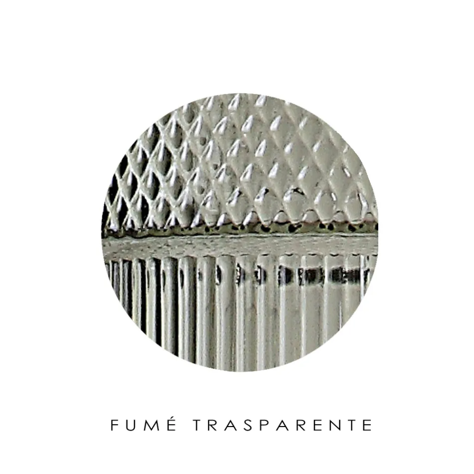 Wandleuchte aus mundgeblasenem Glas in Venedig und Metall - Satomi Viadurini