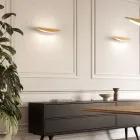 Wandleuchte aus recycelbarem Aluminium in verschiedenen Farben - Mila Viadurini