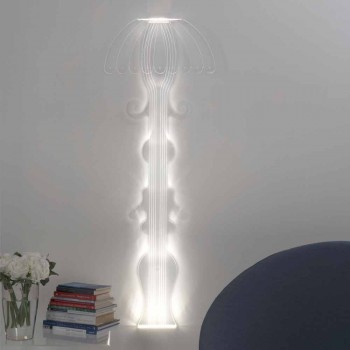 Design Wandlampe aus transparentem Plexiglas in Italien, Scilla