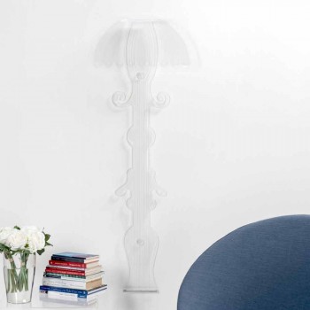 Design Wandlampe aus transparentem Plexiglas in Italien, Scilla