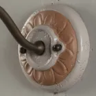 Außenwandleuchte aus Galestro und Metall handgefertigt in Italien - Toscot Spoleto Viadurini