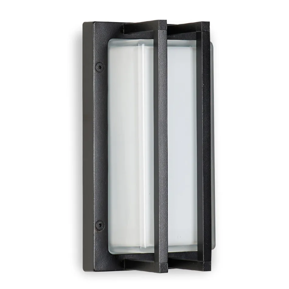 Vintage-Wandleuchte aus Messing, E27-Fassung, stimmungsvolles Licht, hergestellt in Italien – Kristall Viadurini