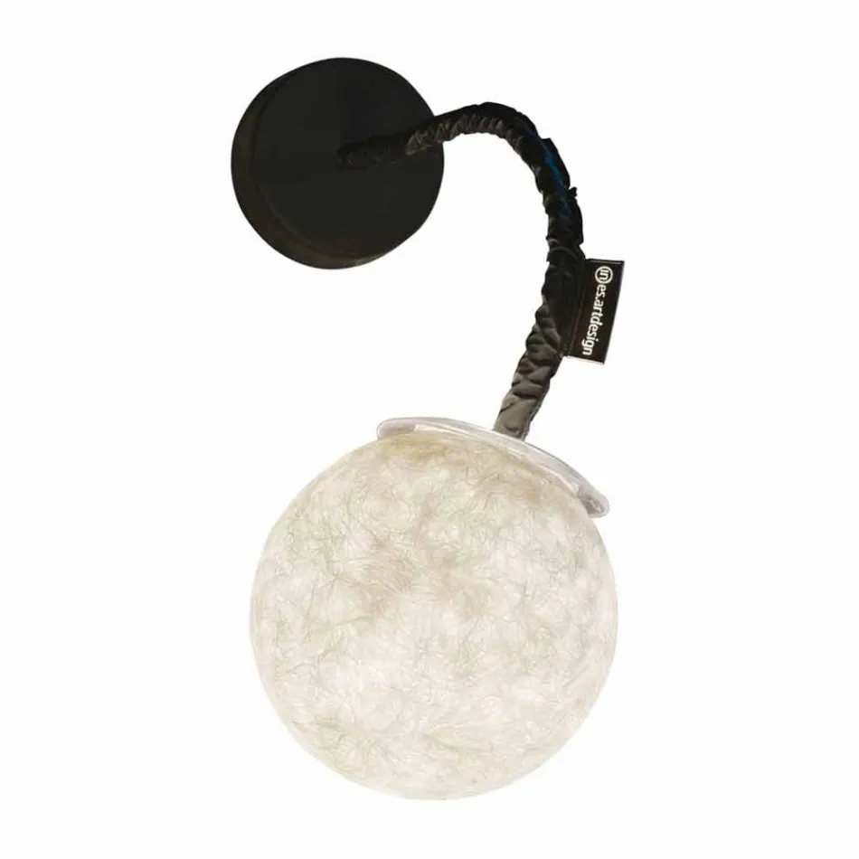 Moderne Wandleuchte In-es.artdesign Micro Luna Nebulite Wandleuchte Viadurini