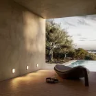 Quadratische Wandleuchte aus Messing mit optionalem Detail – Boot Viadurini