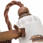 Applikationen einstellbares Keramik und Metall Scheinwerfer Kendra Ferroluce Viadurini