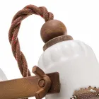 Applikationen einstellbares Keramik und Metall Scheinwerfer Kendra Ferroluce Viadurini