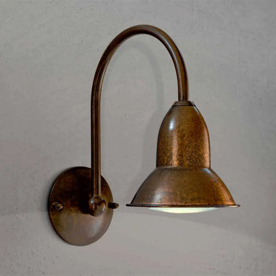 Wand-Außen Messing vernickelt Jasmine Viadurini