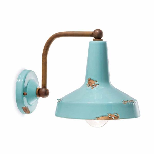Wandlampe aus keramik handgefertigt sandra ferroluce