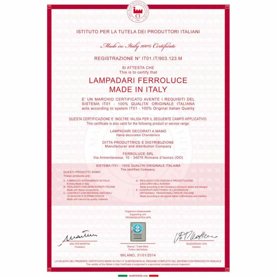 Applikationen Vintage förmige Keramikwürfel Connie Ferroluce Viadurini