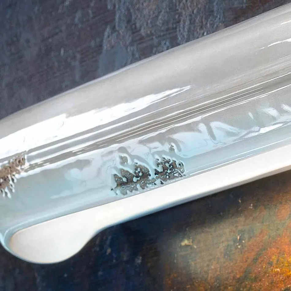 Vintage-Applikation Handwerk poliert Keramik Ethel Ferroluce Viadurini