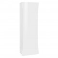 Weißer Holz Wandeingang Kleiderschrank Gewölbtes Design 1 Tür - Sabine