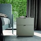 Schlafzimmermöbel mit 4 Elementen Moderner Stil Made in Italy - Eletta Viadurini