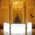 Modulare helle Gartenbar Theke Snack Snack Bar, hergestellt in Italien Viadurini