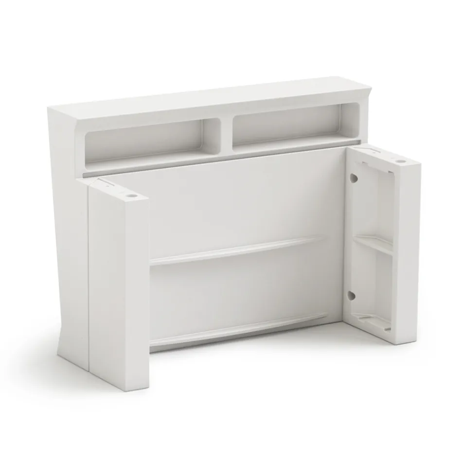 Modulare Theke mit Licht Outdoor Made in Italy - Mistra Viadurini