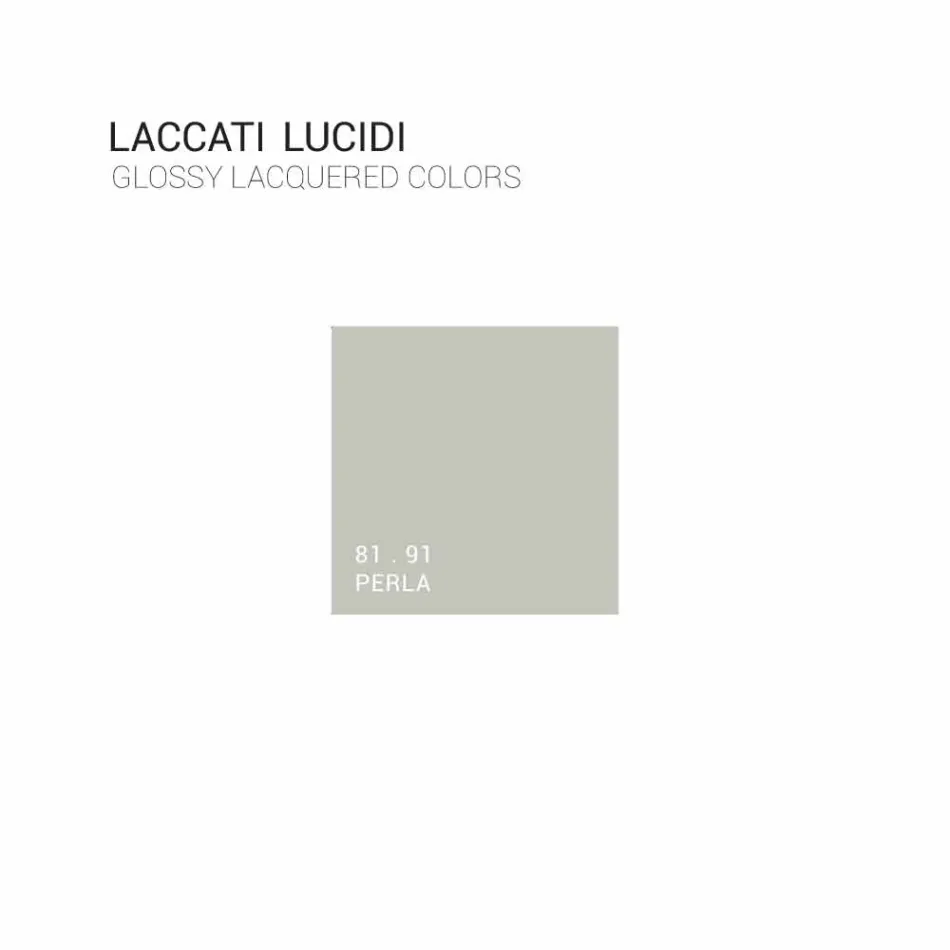 Modernes Design Hängesockel 85x55x55cm Arya lackiertes Holz Viadurini