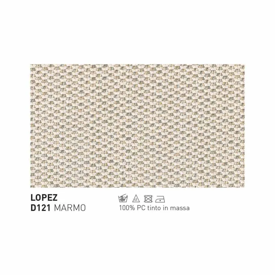 Bergere Gartensessel Varaschin Sommer Set in modernem Design Viadurini