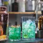 Glas mischen mit exzentrischer Dekoration Luxus Design 4 Stück - Destino Viadurini