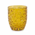 Moderne farbige Glas dekorierte Gläser, die Wasser 6 Stücke dienen - mischen Viadurini