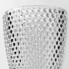 Dekorierte transparente Glasgläser, Modern Water Service 12 Stück - Mix Viadurini