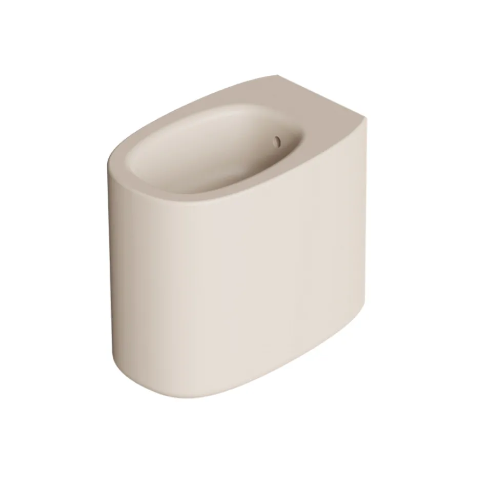 Stand-Bidet aus Keramik in verschiedenen Farben, hergestellt in Italien - Girl Viadurini