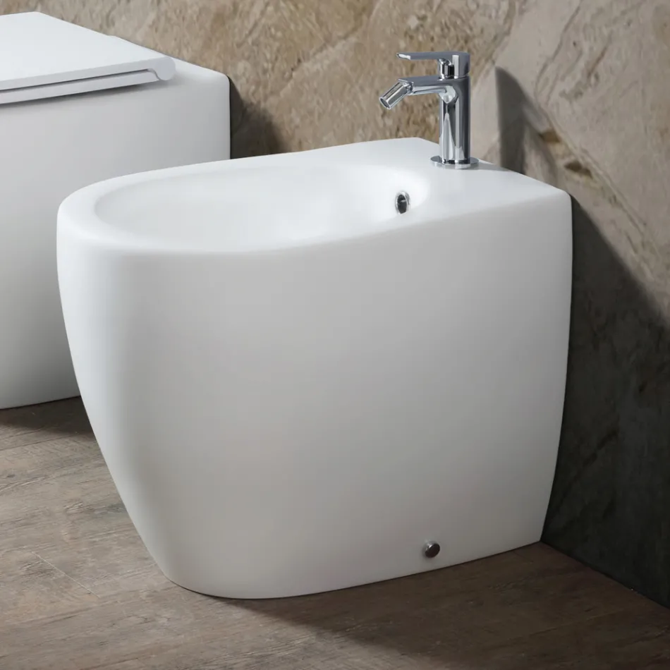 Aster Standbidet aus matter Keramik in zwei Farben und modernem Design Viadurini