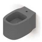 Hängendes Keramik-Bidet in modernem Design, hergestellt in Italien, Hamlet Viadurini