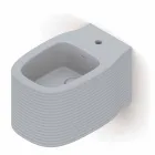 Hängendes Keramik-Bidet in modernem Design, hergestellt in Italien, Hamlet Viadurini