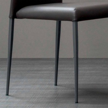 Bonaldo Deli Designstuhl mit gepolsterter Sitzfläche aus Italien
