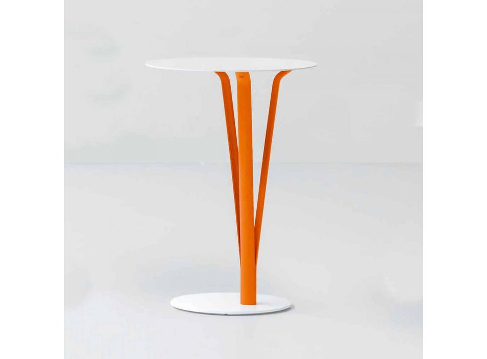 Bonaldo Kadou Design Tisch aus lackiertem Stahl D39cm made in Italy