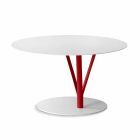 Bonaldo Kadou Design Tisch aus lackiertem Stahl D70cm made in Italy Viadurini