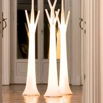 Bonaldo Tree Kleiderbügel mit Leuchte aus Polyethylen hergestellt in Italien