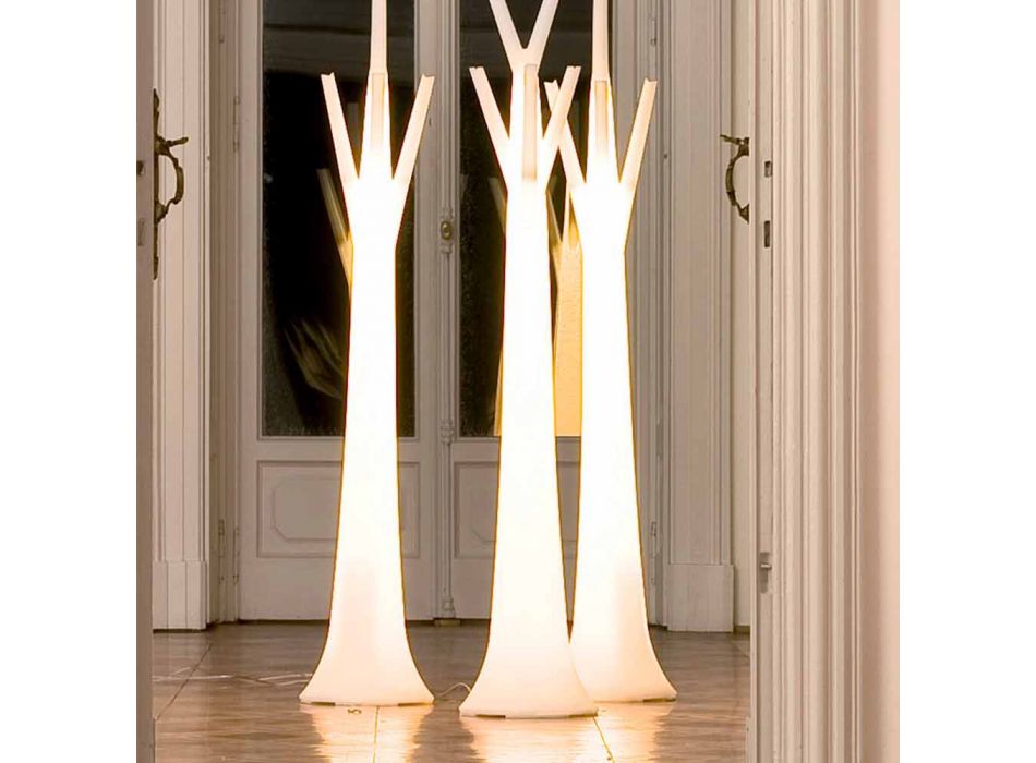 Bonaldo Tree Kleiderbügel mit Leuchte aus Polyethylen hergestellt in Italien