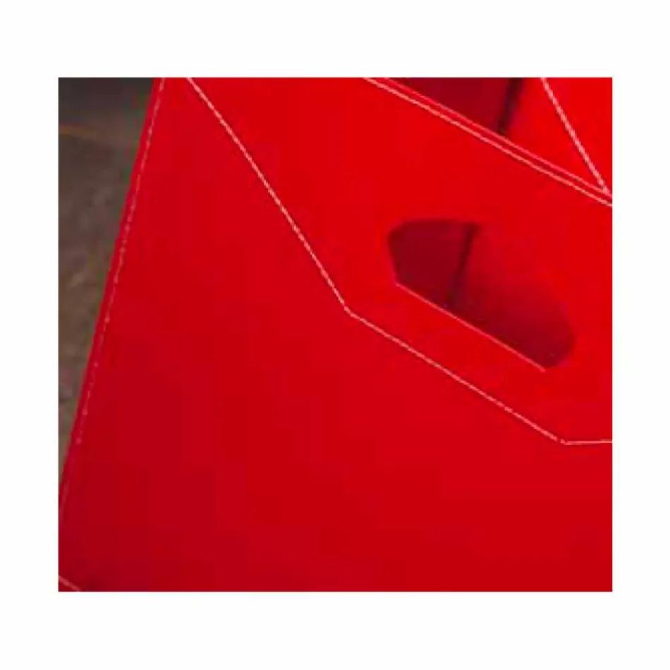 Holztasche aus 100% Made in Italy Innovo Leder Viadurini